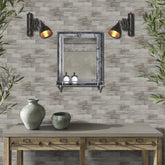 Mixed Tan Wallpaper Wood for Wall Decoration